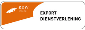 ED export dienstverlening sticker